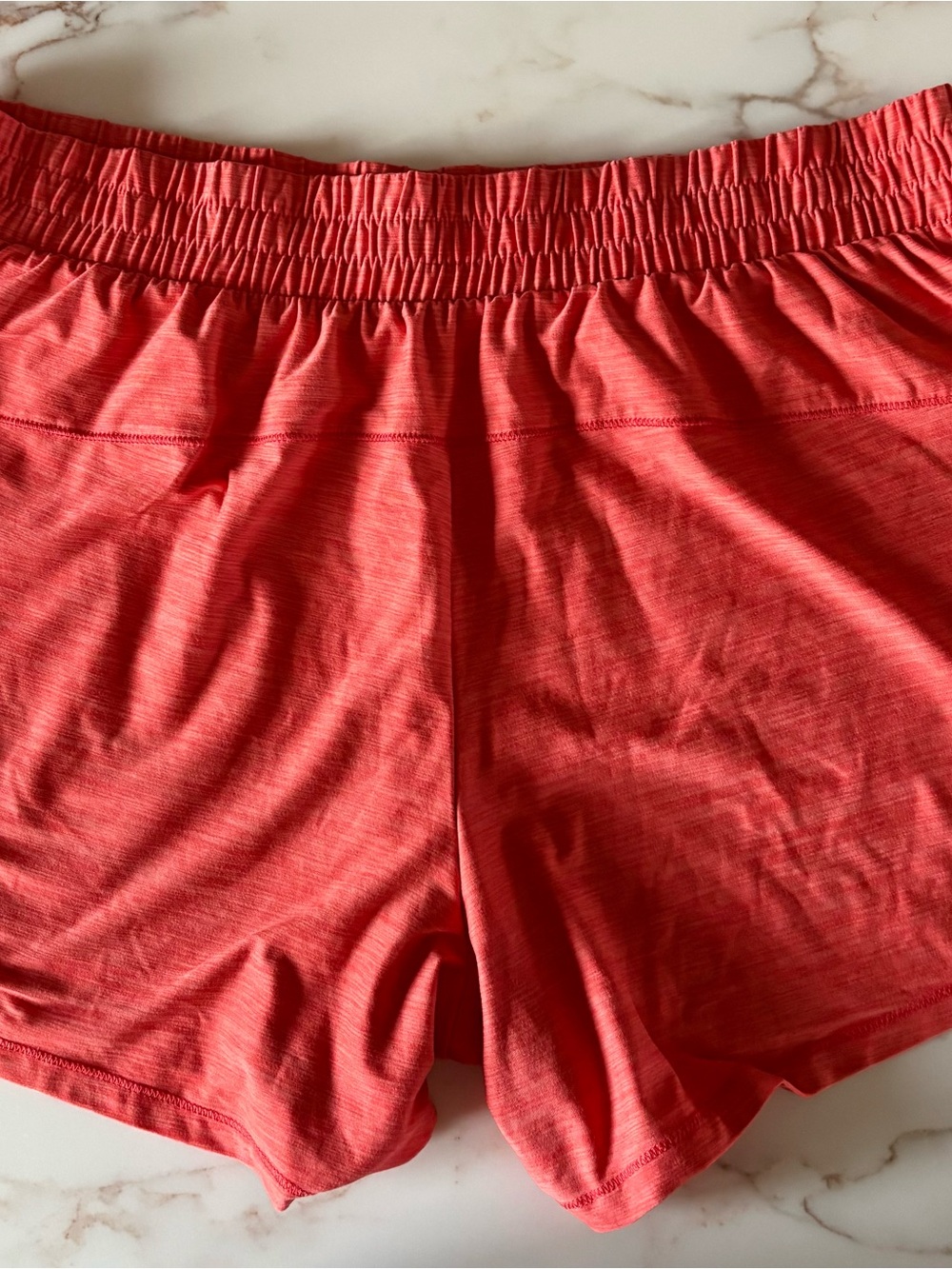 All in Motion Women’s Athletic Shorts Bundle of 2 Size L Black & Heathered Orang - Picture 4 of 13
